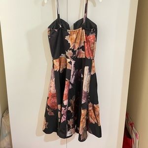 Floral dress for homecoming